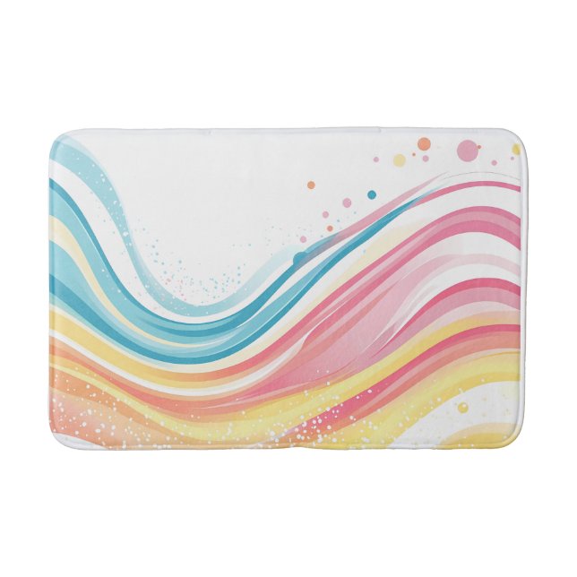 Tapis De Bain Whispers arc-en-ciel (Devant)