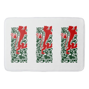 Tapis De Bain Will Bradley Heraldic Lion