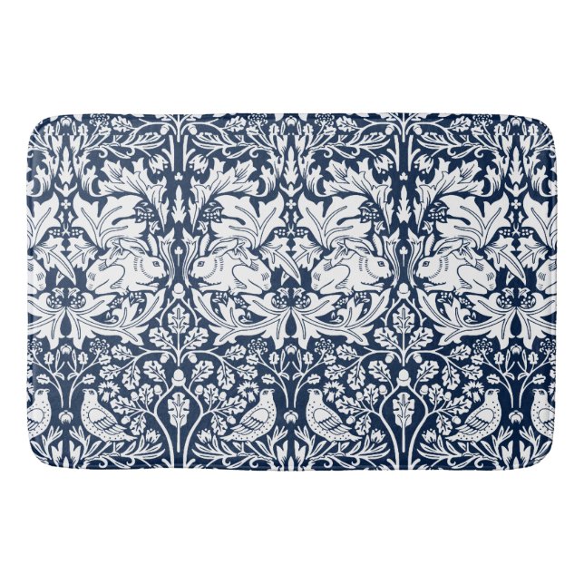 Tapis De Bain William Morris Brer Motif de lapin (Devant)