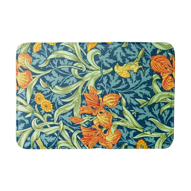 Tapis De Bain William Morris - Iris, (Devant)
