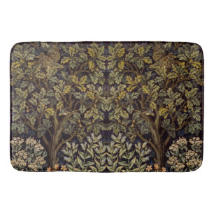Tapis De Bain William Morris - Pheasant Bird Tree Botanical