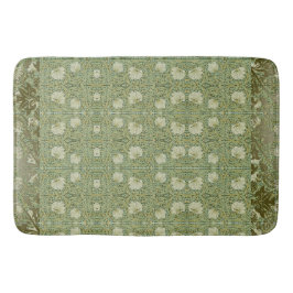 Tapis De Bain William * Morris Pimpernel Green Floral