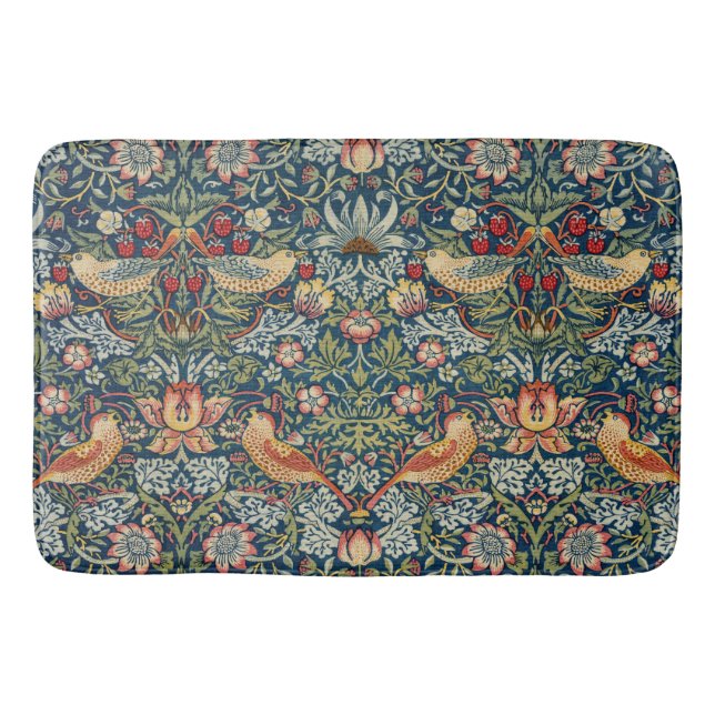 Tapis De Bain William Morris Strawberry Thief  (Devant)