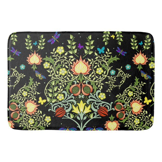 Tapis De Bain William Morris Vintage Floral (Devant)