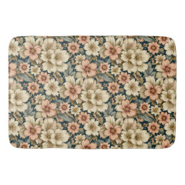 Tapis De Bain Wintry Floral Azaleas and Rose