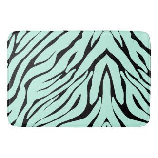 Tapis De Bain Zebra Stripes Pattern