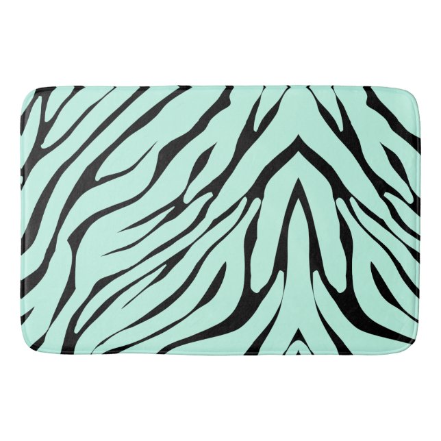Tapis De Bain Zebra Stripes Pattern (Devant)
