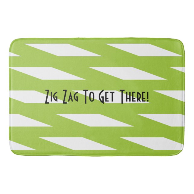 Tapis De Bain Zigzag Mat (Devant)