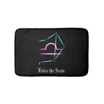 Zodiac Constellation Librairie Bain Mat