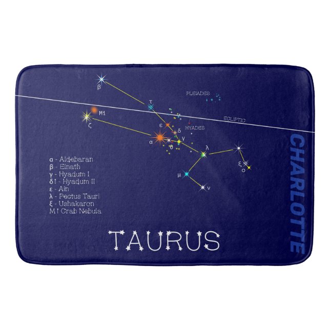 Tapis De Bain Zodiaque Taurus (Devant)
