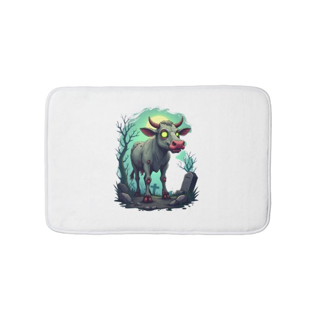 Tapis De Bain Zombie Cow Apocalypse (Devant)