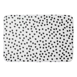 Tapis De Bain Zones Dalmatiennes minimalistes Simple Moderne Cut