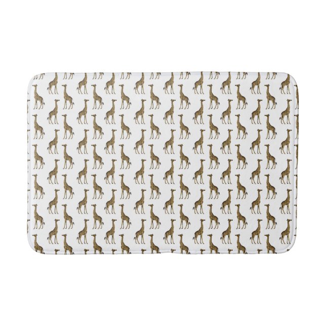 TAPIS DE BAIN ZOO ANIMAL GIRAFFE BAIN MAT (Devant)