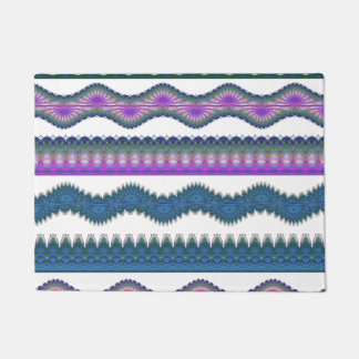 Tapis de bienvenue Bohème Zigzag