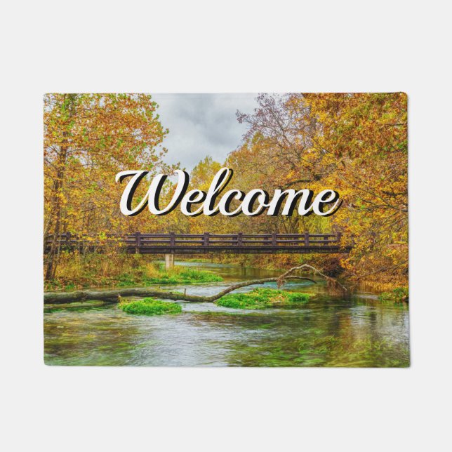 Tapis de bienvenue de la rivière Alley Spring (Devant)