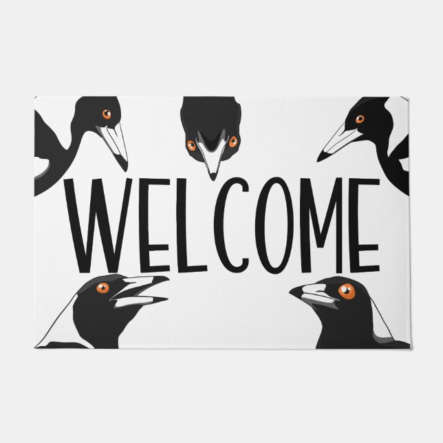 Tapis de bienvenue de la tarte australienne (Devant)