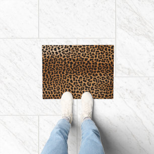 Tapis de Bienvenue Imprimé Léopard Glamoratti