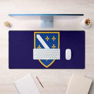 Tapis de bureau Armoiries de Bosnie-Herzégovine