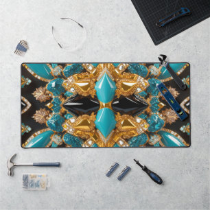 Tapis de bureau aux couleurs des Bahamas