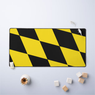 Tapis de bureau avec drapeau de Munich, Bavière