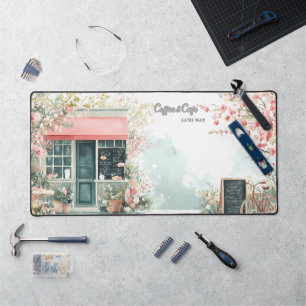 Tapis de bureau Café Floral au Printemps