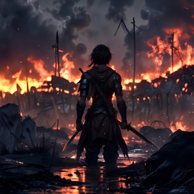 Tapis de bureau de guerrier Anime (Braveheart )