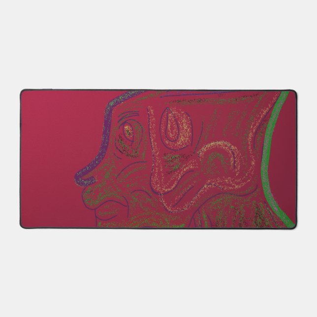 Tapis de bureau Dragon (Recto)