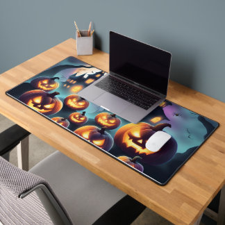 Tapis de bureau éffrayant pour l'halloween