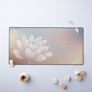 Tapis de bureau Elegant Lotus Bloom