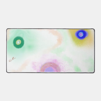 Tapis de bureau en art impressionniste Galaxies pa