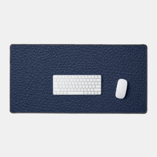 Tapis de bureau en cuir marine moderne Protection
