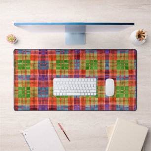 TAPIS DE BUREAU EN TARTAN MAC RAE POUR STUDIO