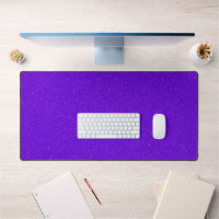 Tapis de bureau en violet électrique personnalisé