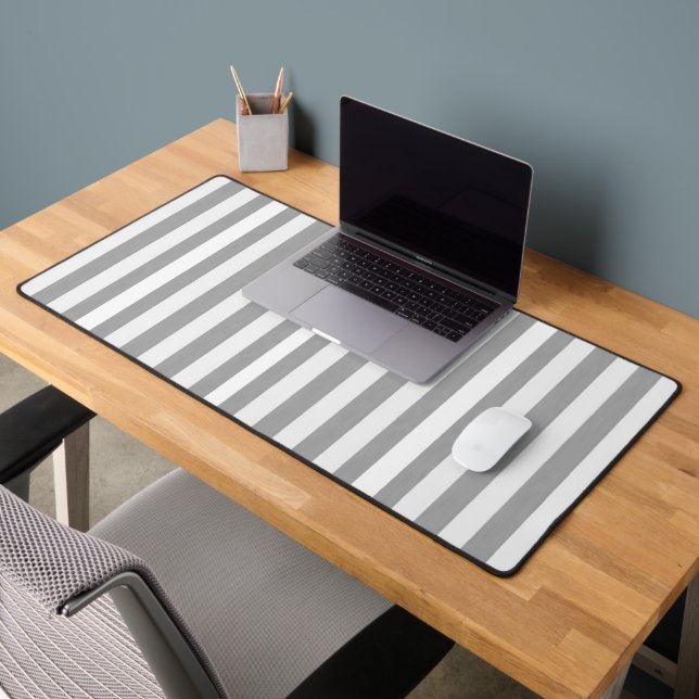 Tapis de bureau Gris et blanc (Bureau 2)
