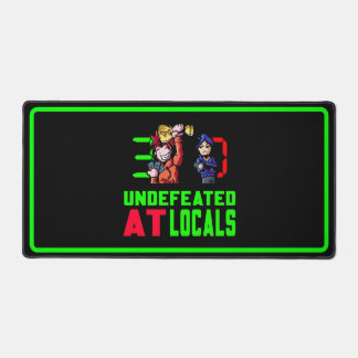Tapis de bureau Logo Undefeated At Locals