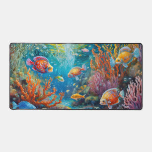 Tapis de bureau Oasis sous-marine