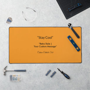 Tapis de bureau personnalisé pour étudiant