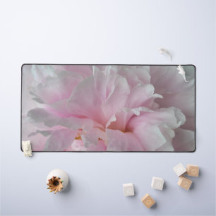 Tapis de bureau Pivoine rose en fleurs de Joie Éte