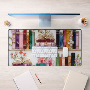 Tapis de bureau pour amoureux des livres   Tapis d