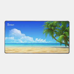 Tapis de bureau pour une journée de plage magnifiq
