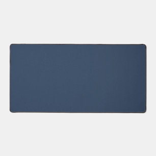 Tapis de bureau texturé bleu pour confort et style