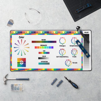 Tapis de bureau théorie des couleurs I Étudiant en