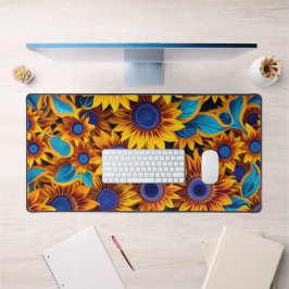 Tapis de bureau Tournesol