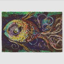 Tapis de coco de poisson