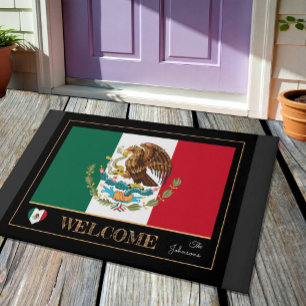Tapis de la maison mexicaine, Drapeau mexicain spo