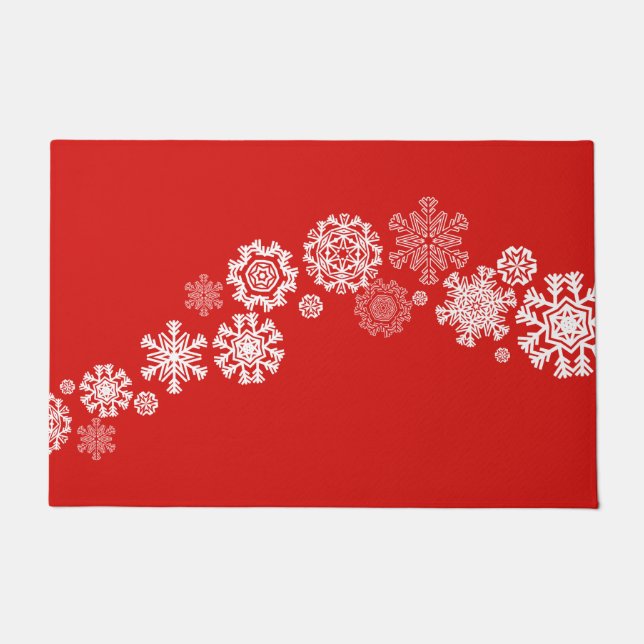 Tapis de neige de Noël (Devant)