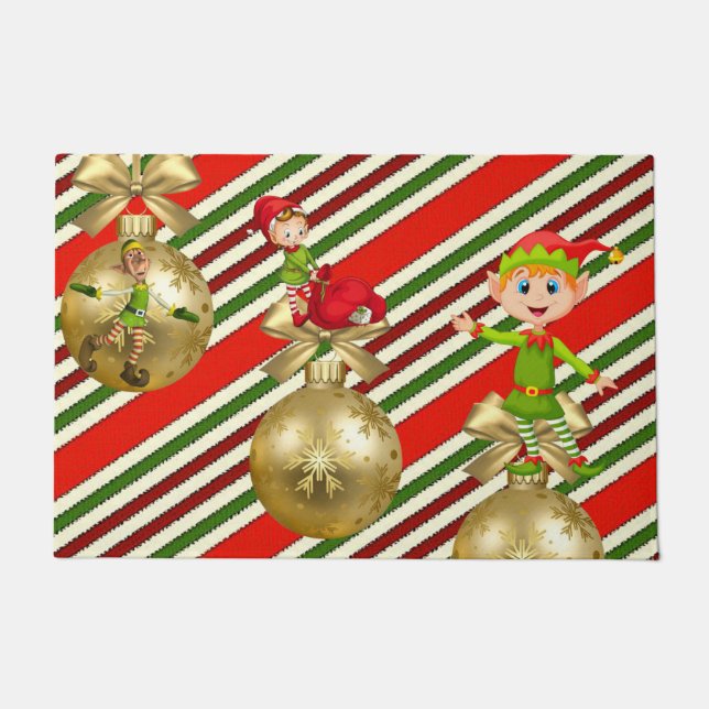 Tapis de Noël, Elfe (Devant)