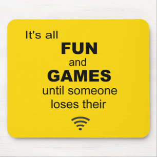 Tapis de perte de souris d'Internet de WiFi -