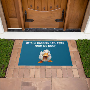 TAPIS DE PORTE CANARD PEKIN DRÔLE