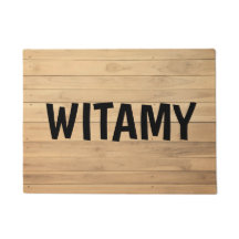 Tapis de porte classique.